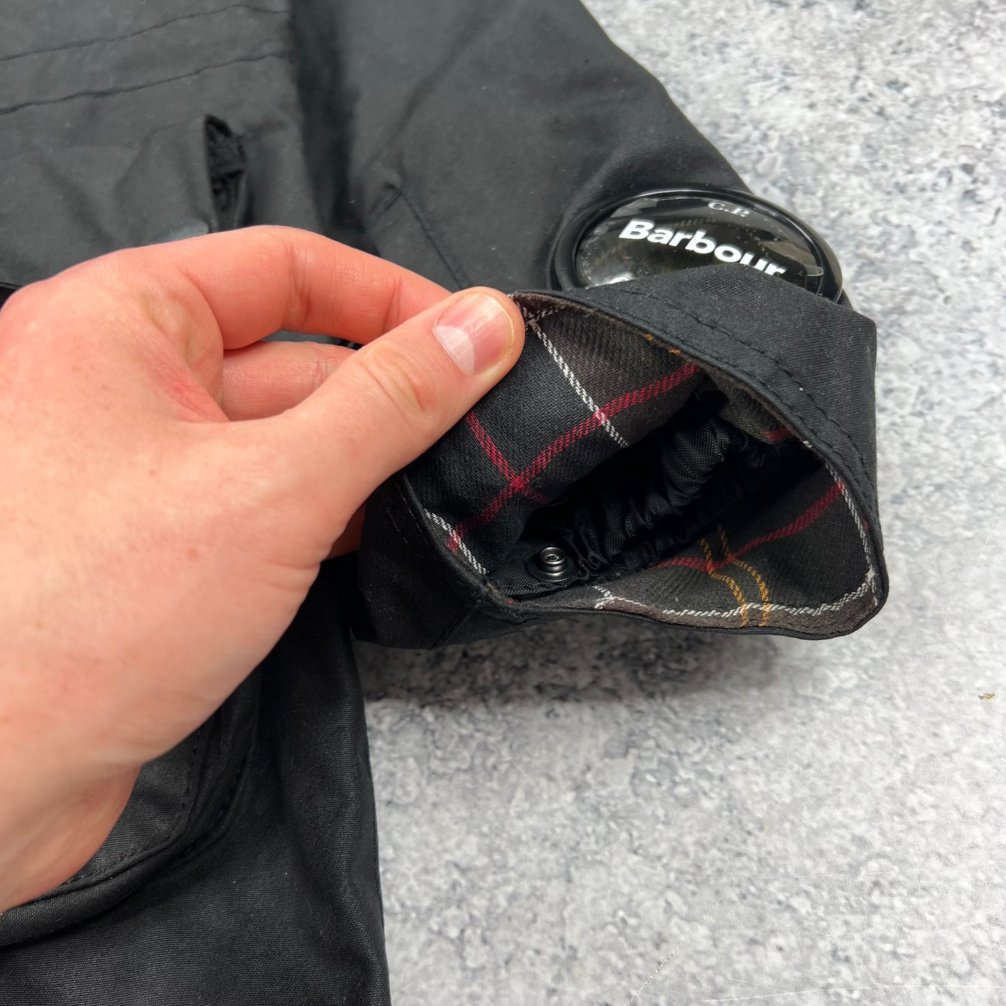 CP Company x Barbour Explorer Goggle Jacket Small 22” BNWT