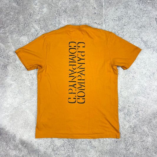 CP Company Orange T-Shirt Medium 20.5”