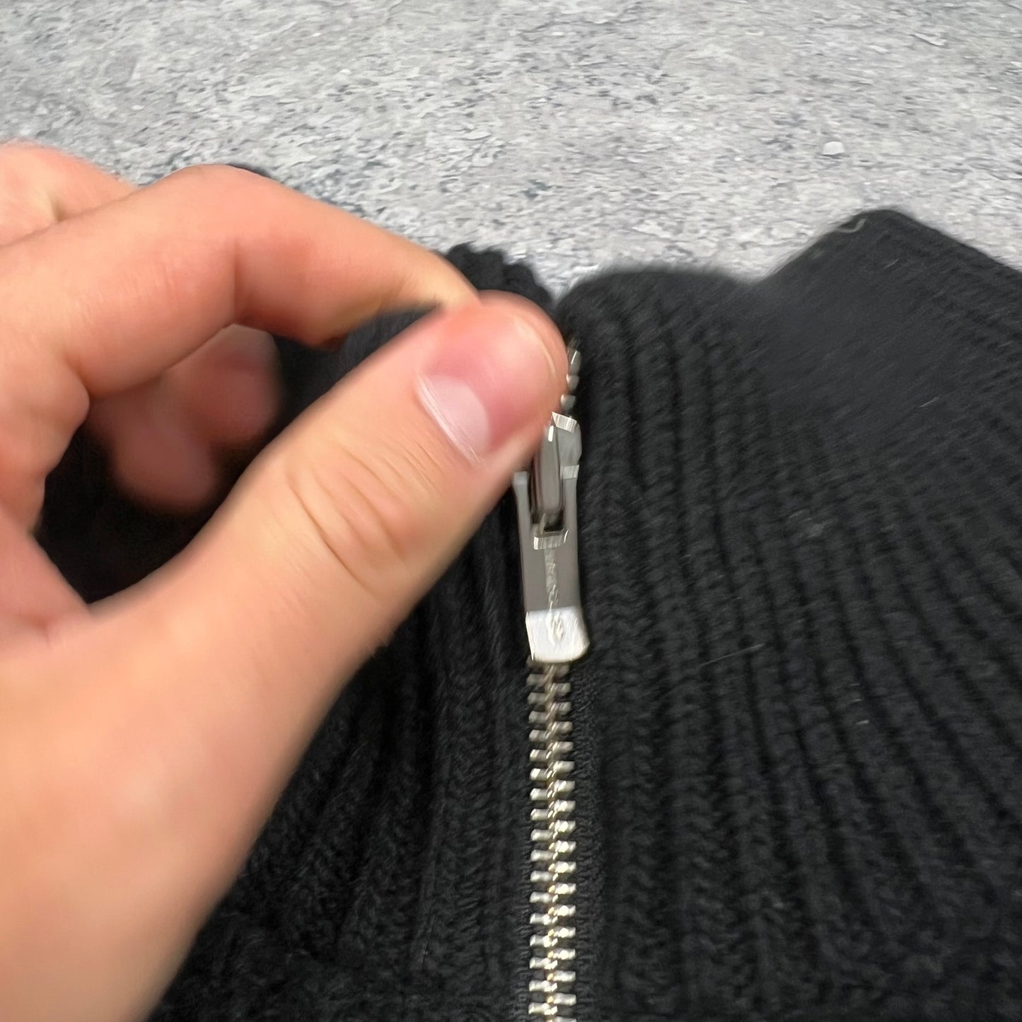 CP Company Full Zip Knit w/Down Liner Size 58- L/XL 24.25”