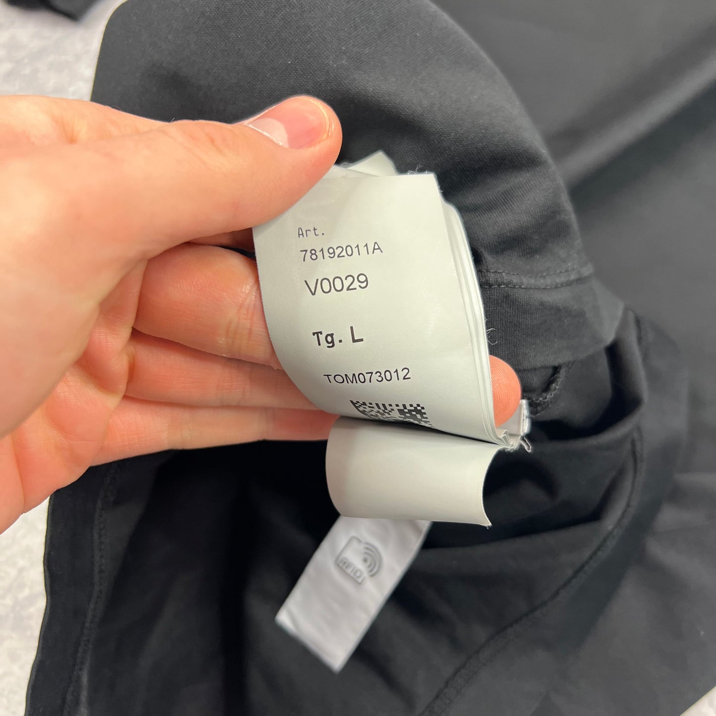 Stone Island Shadow Project Black T-Shirt Large 22.75”