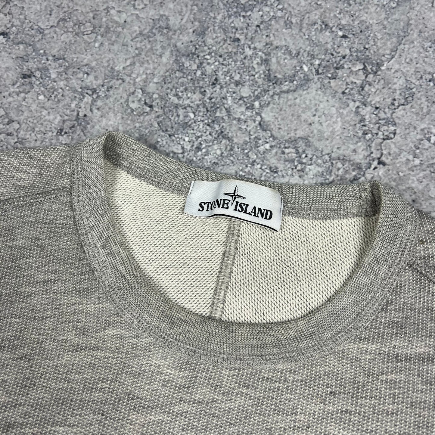 Stone Island Grey Sweatshirt Medium 20.5”