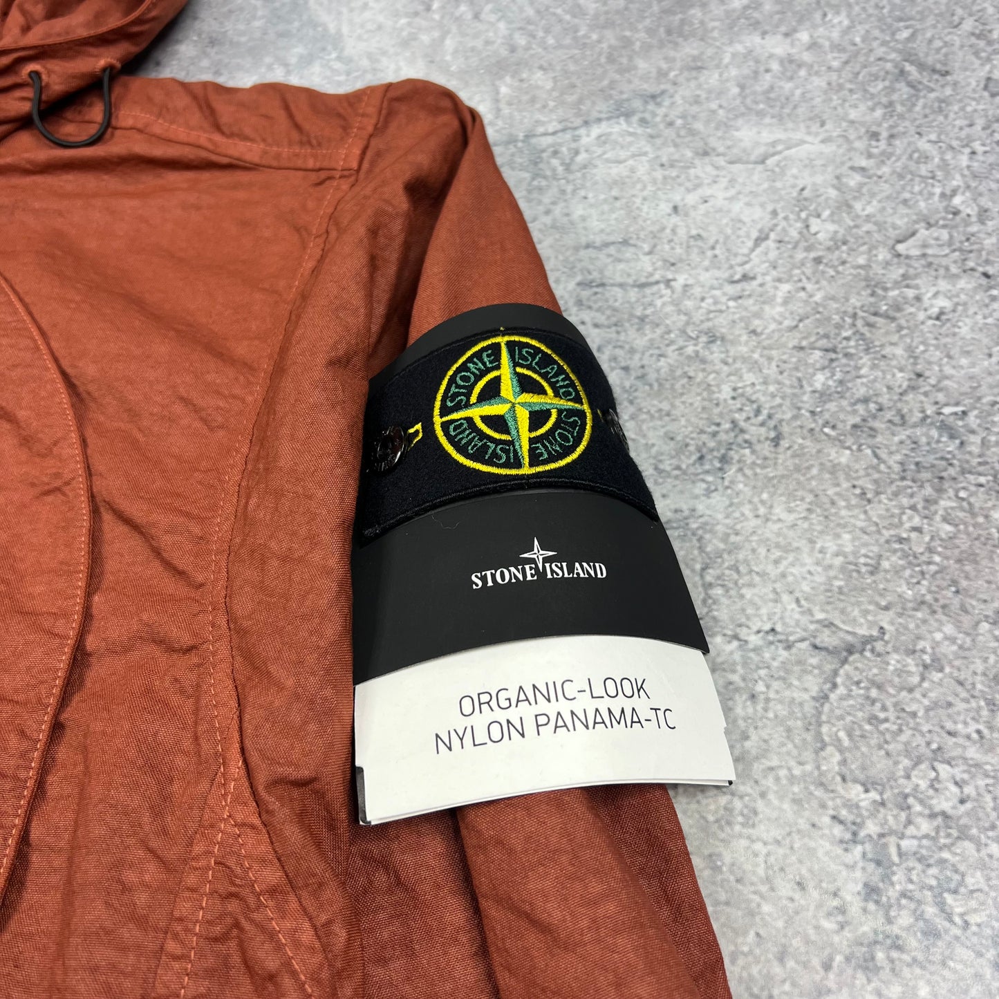 Stone Island Organic Nylon Panama Jacket Large 25.5” BNWT