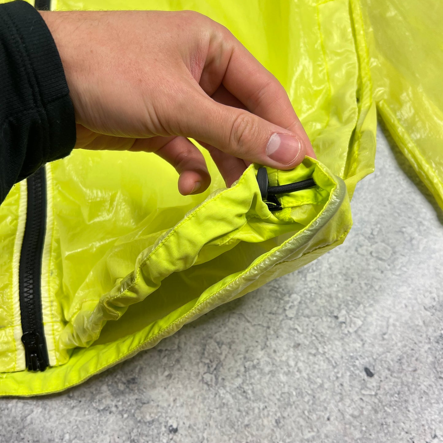 Stone Island Hooded Lucido Jacket Large 23.75”