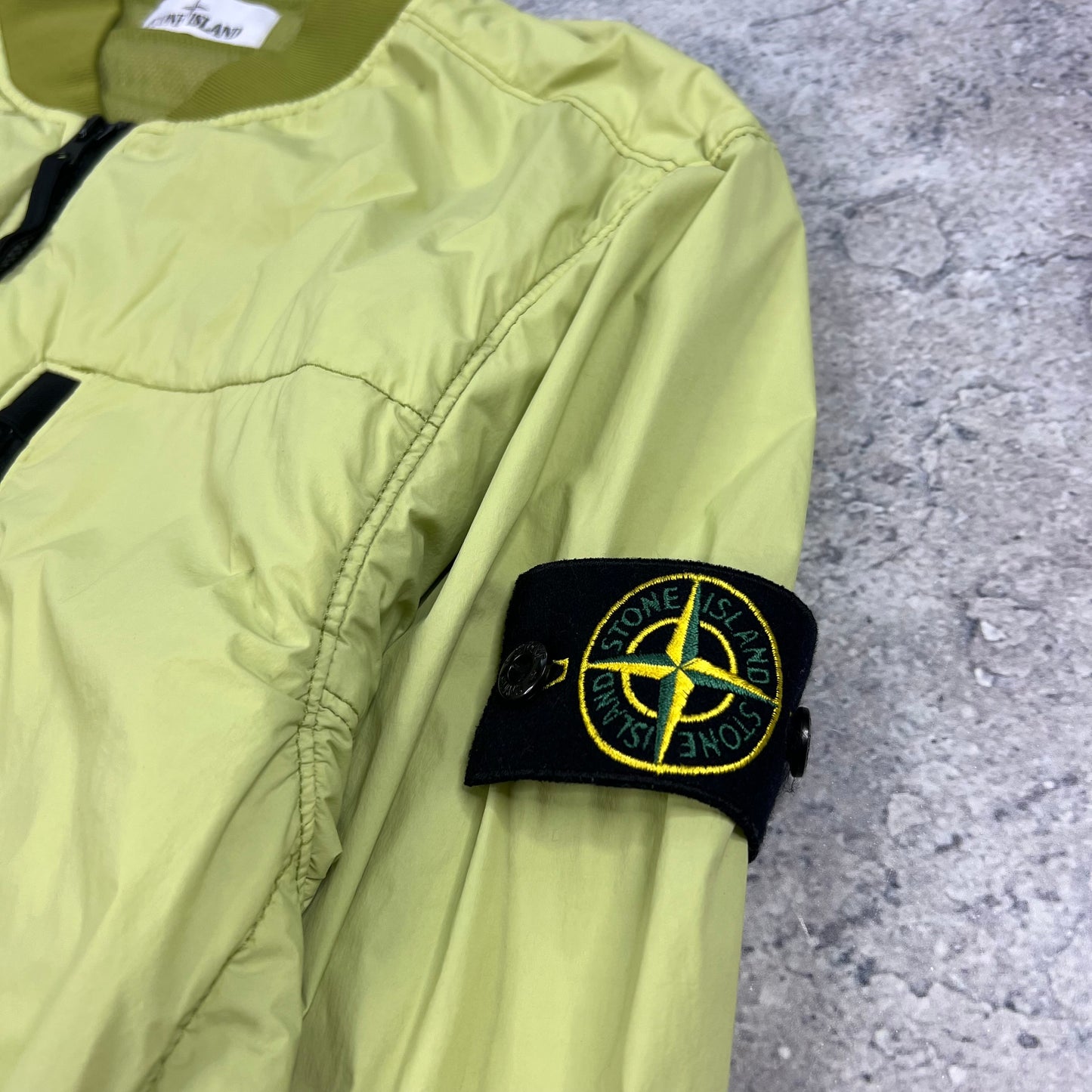 Stone Island Skin Touch Polartec Bomber Jacket Medium 21.5”