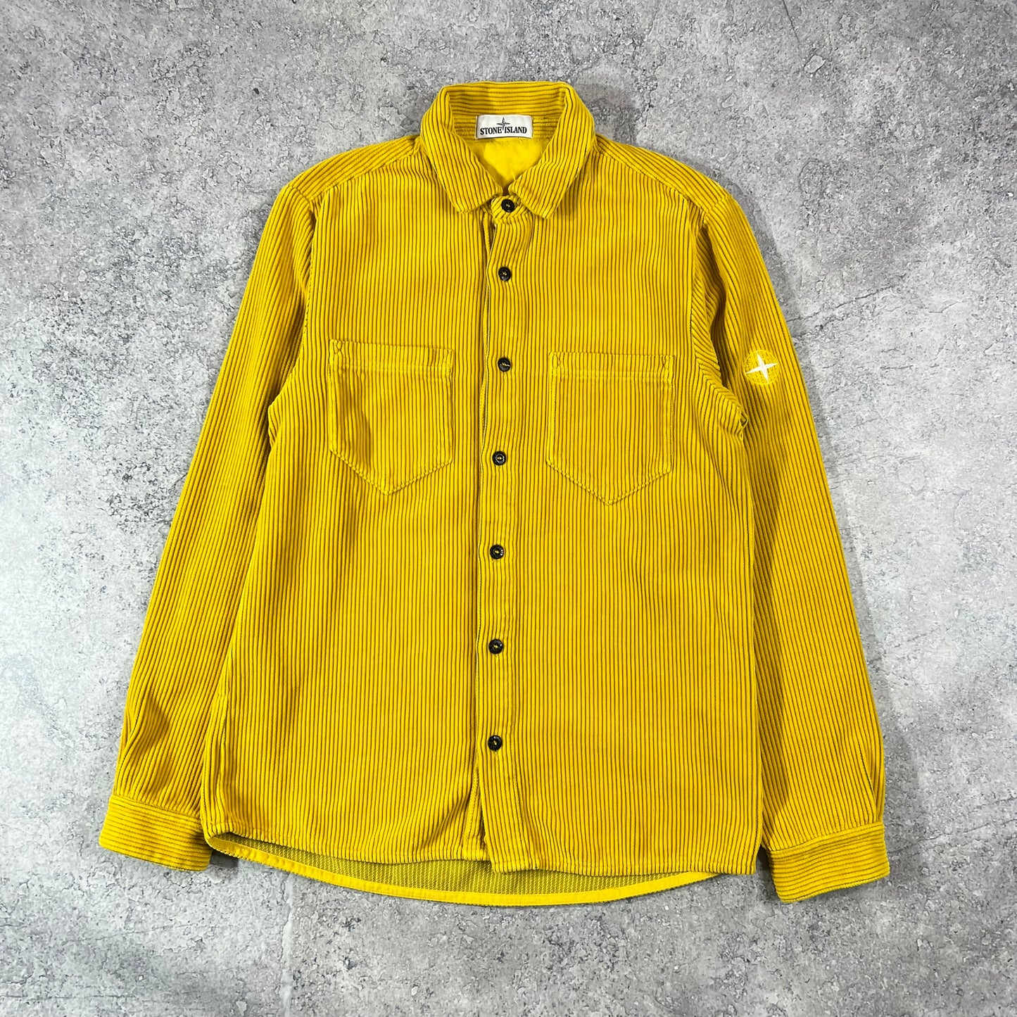 Stone Island Corduroy Shirt Medium 20.25”