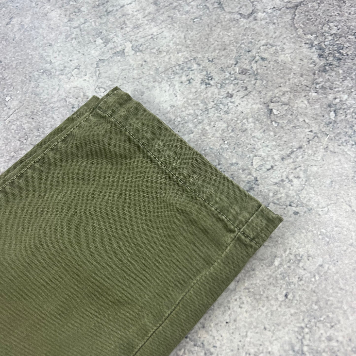 Stone Island Green Skinny Cargo Trousers W30”