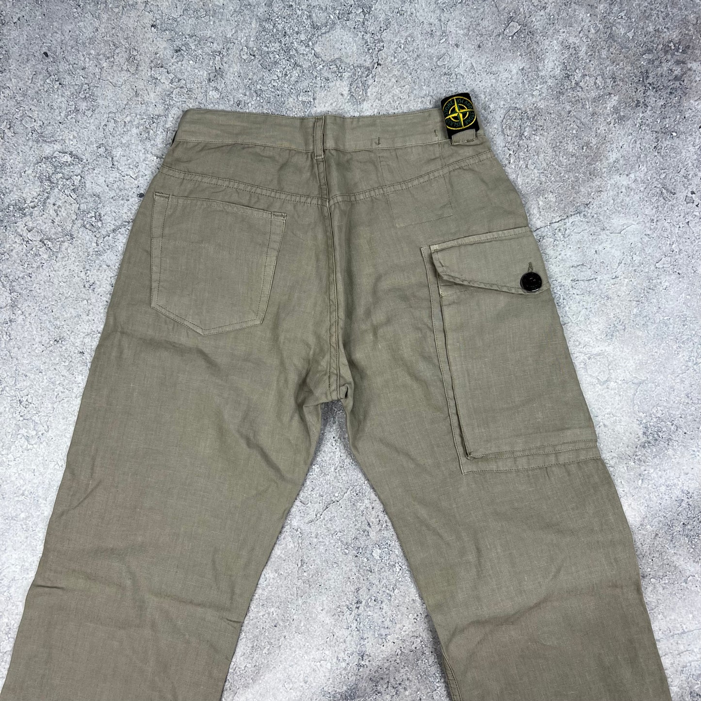 Stone Island Linoflax Trousers W29-30”