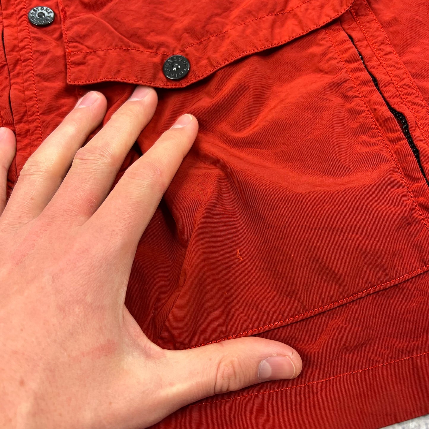Stone Island Red Shadow Project Silon Jacket Large 23”