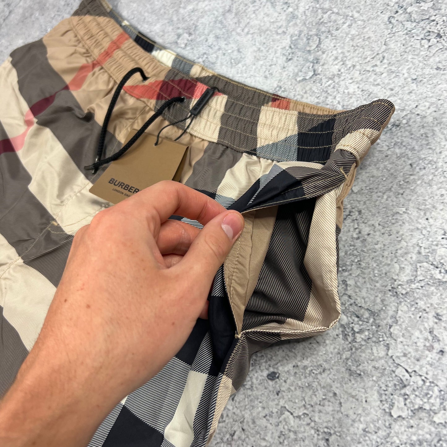 Burberry Novacheck Swimshorts XXL W34-36” BNWT