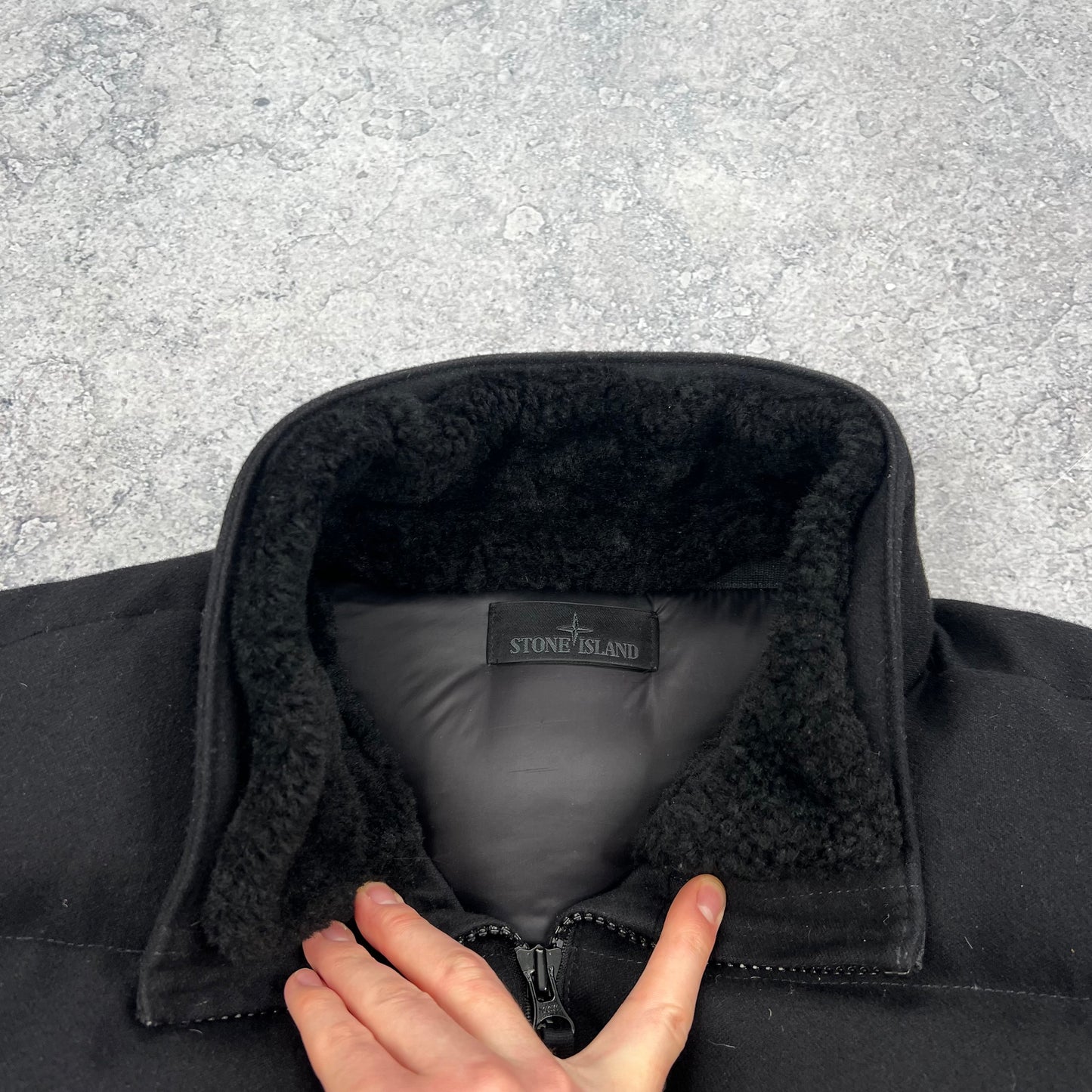 Stone Island Black Ghost SW 3L Down Jacket XXL 27”