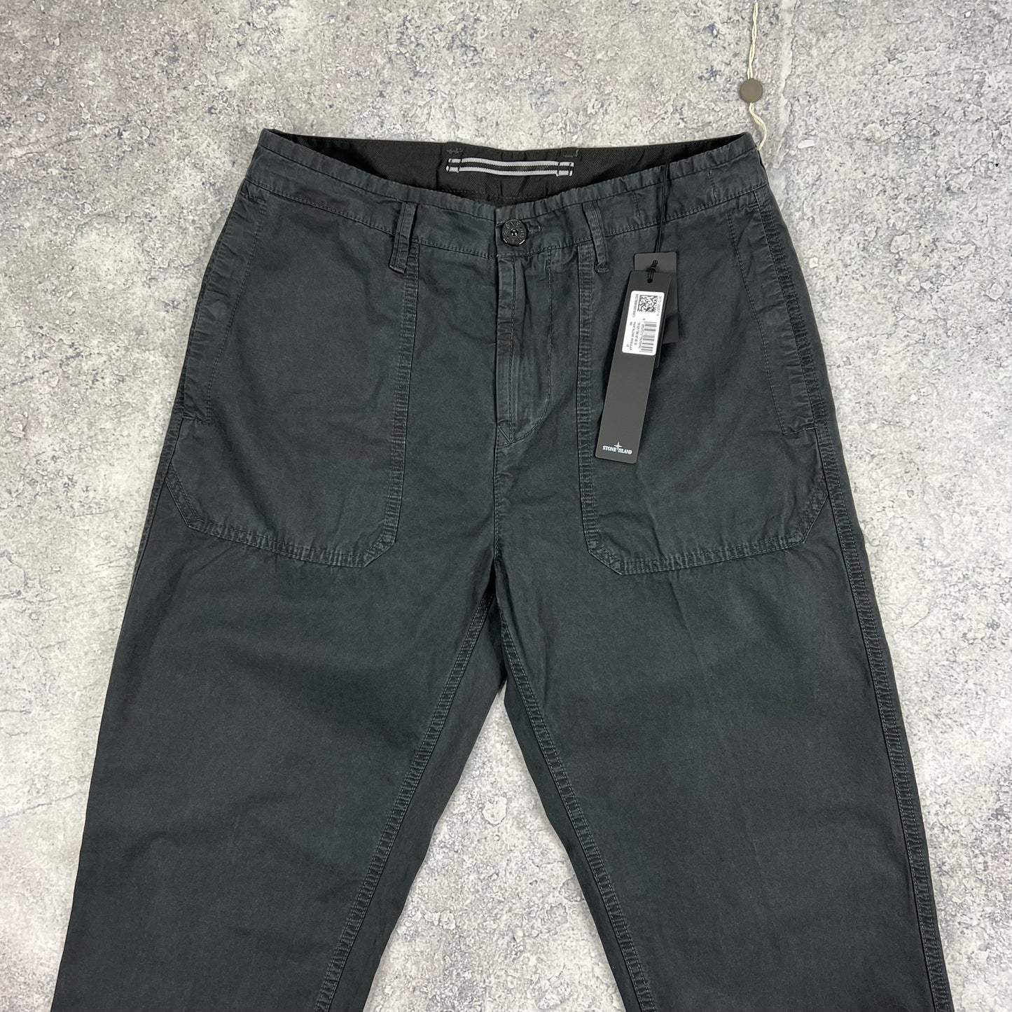 Stone Island Grey Patch Cargo Trousers W30” BNWT