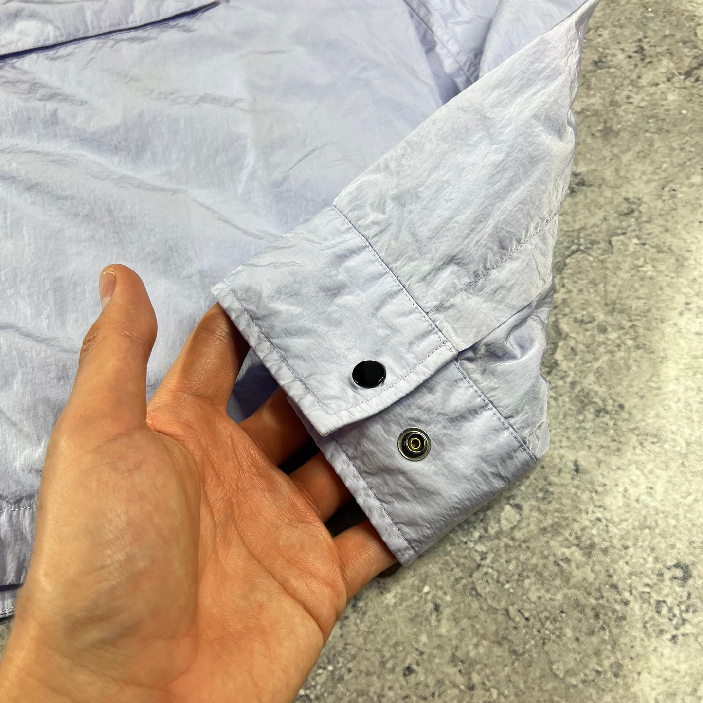 CP Company Lilac Chrome Overshirt Small 20” BNWT