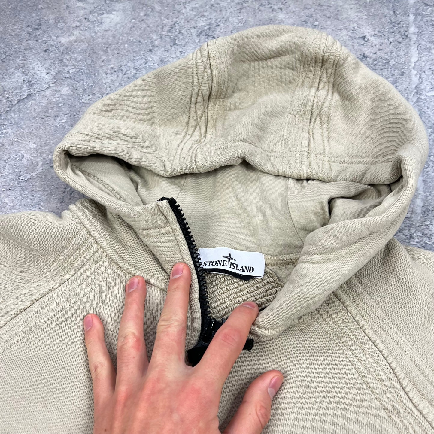 Stone Island Heavyweight Hoodie XL 25.5”