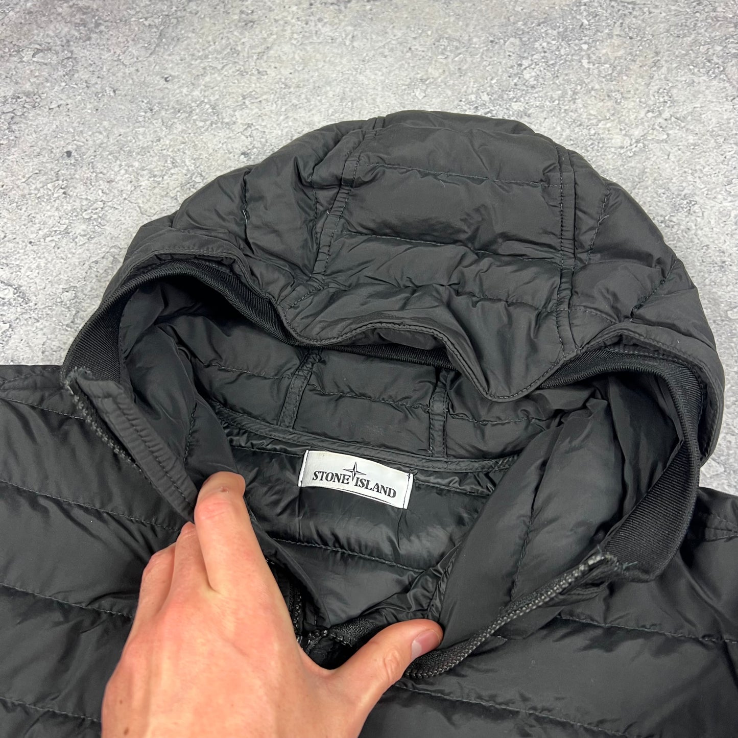 Stone Island O Cotton Down Jacket Large 22.5”