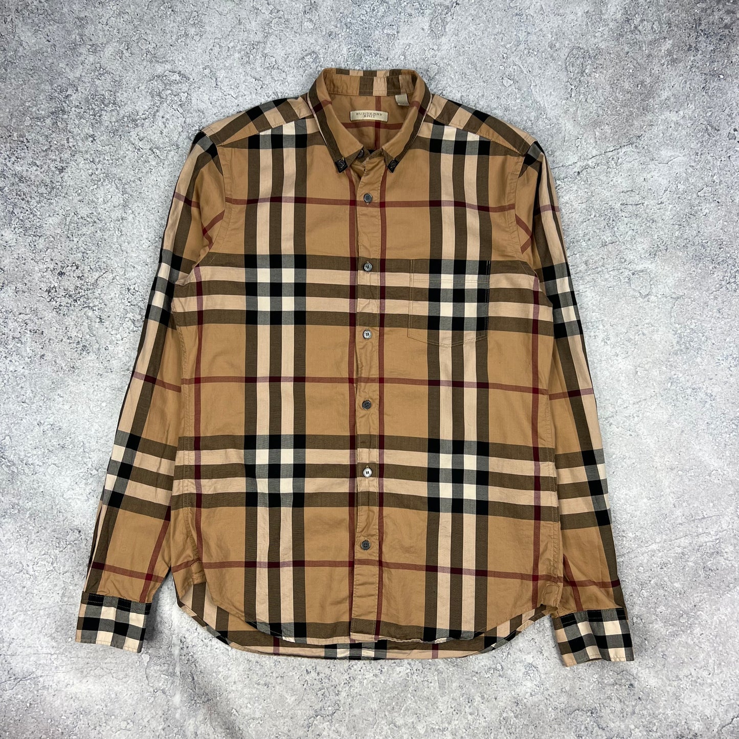 Burberry Novacheck Shirt Medium 21”