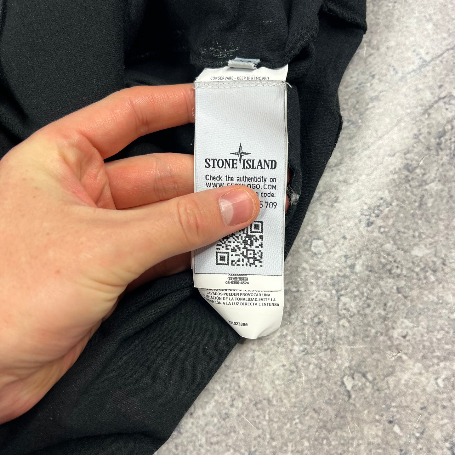 Stone Island Black Desert Camo T-Shirt Medium 19.5”