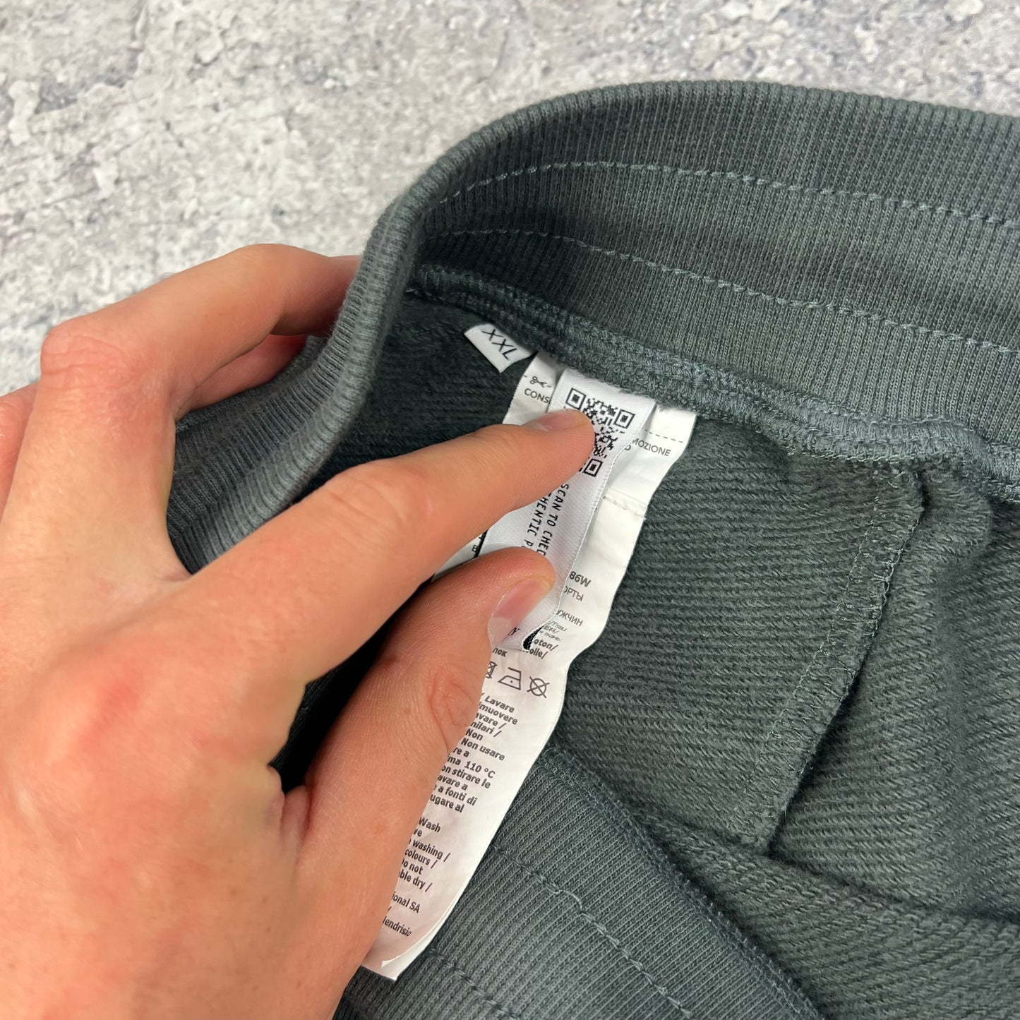 CP Company Grey Metropolis Jogger Shorts XXL W40”