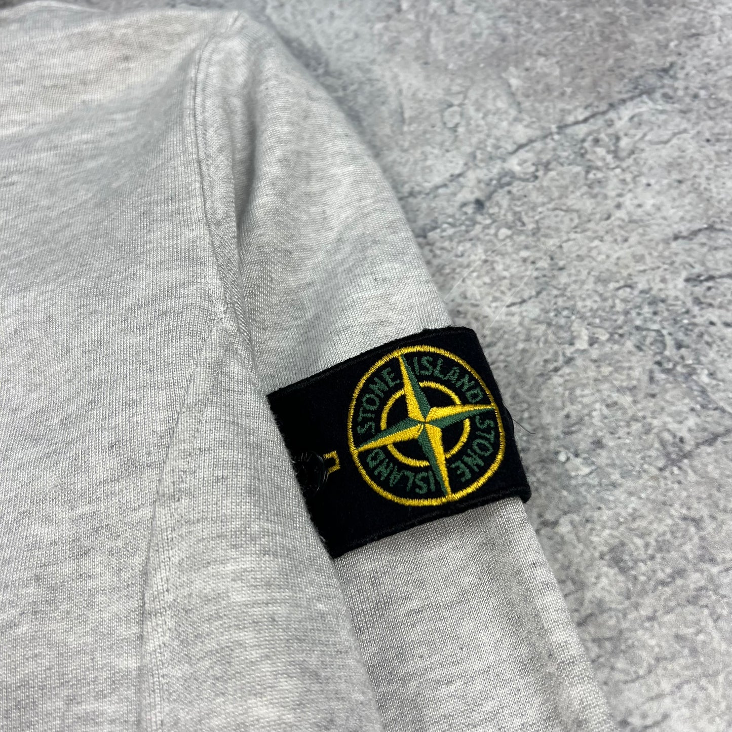 Stone Island Grey Nylon Metal Hoodie Small 19.25”