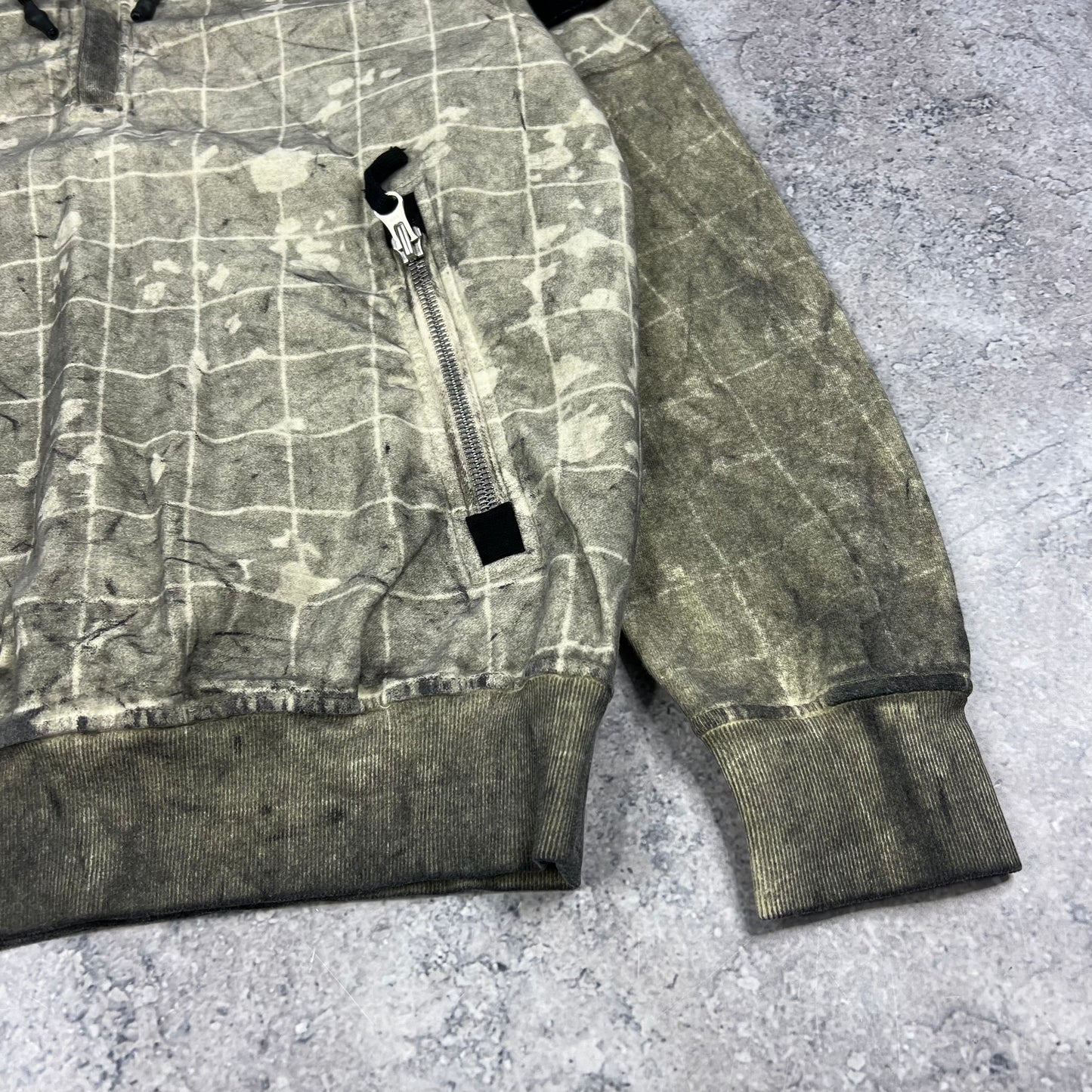 Stone Island Dust Ghillie HZ Hoodie Small 21.25”