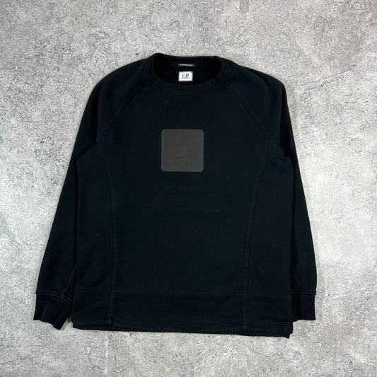 CP Company Black Metropolis Sweatshirt Medium 21.5”