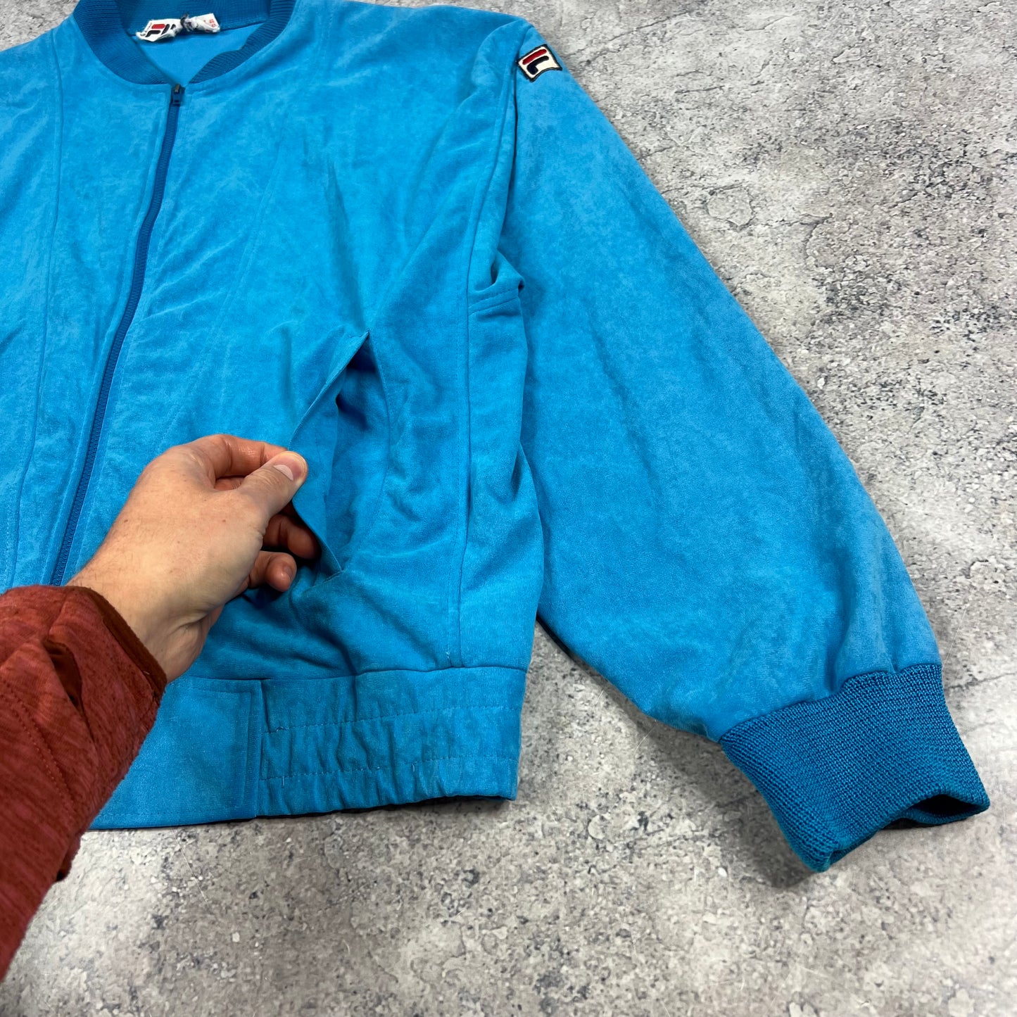 Men’s Vintage Fila Tracktop Size 46-S/M 21.5”