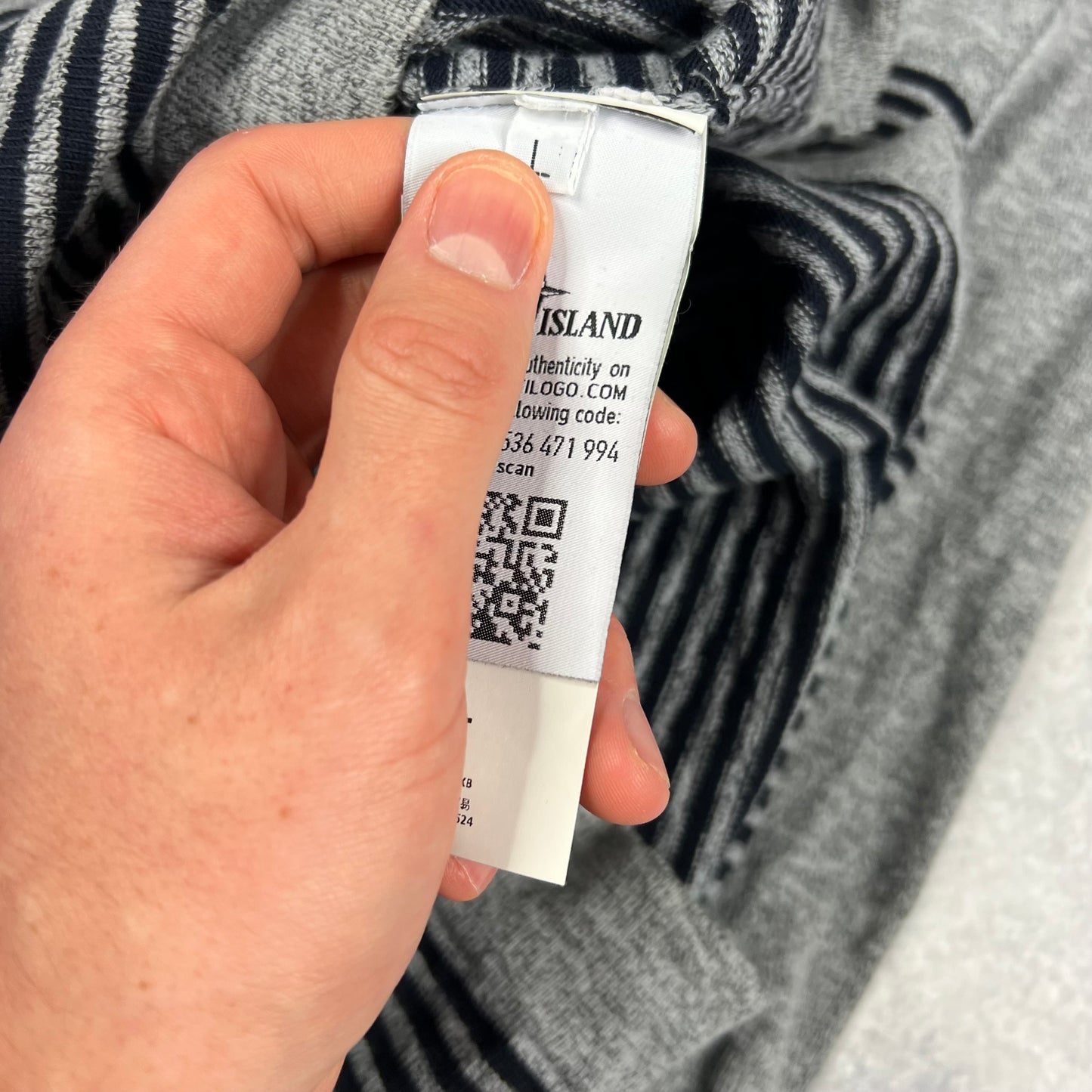 Stone Island Marina Knit Hoodie Large 20.75”