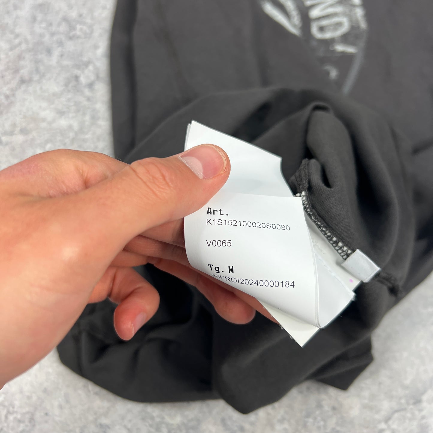 Stone Island Dark Grey Camo Compass T-Shirt Medium 20”