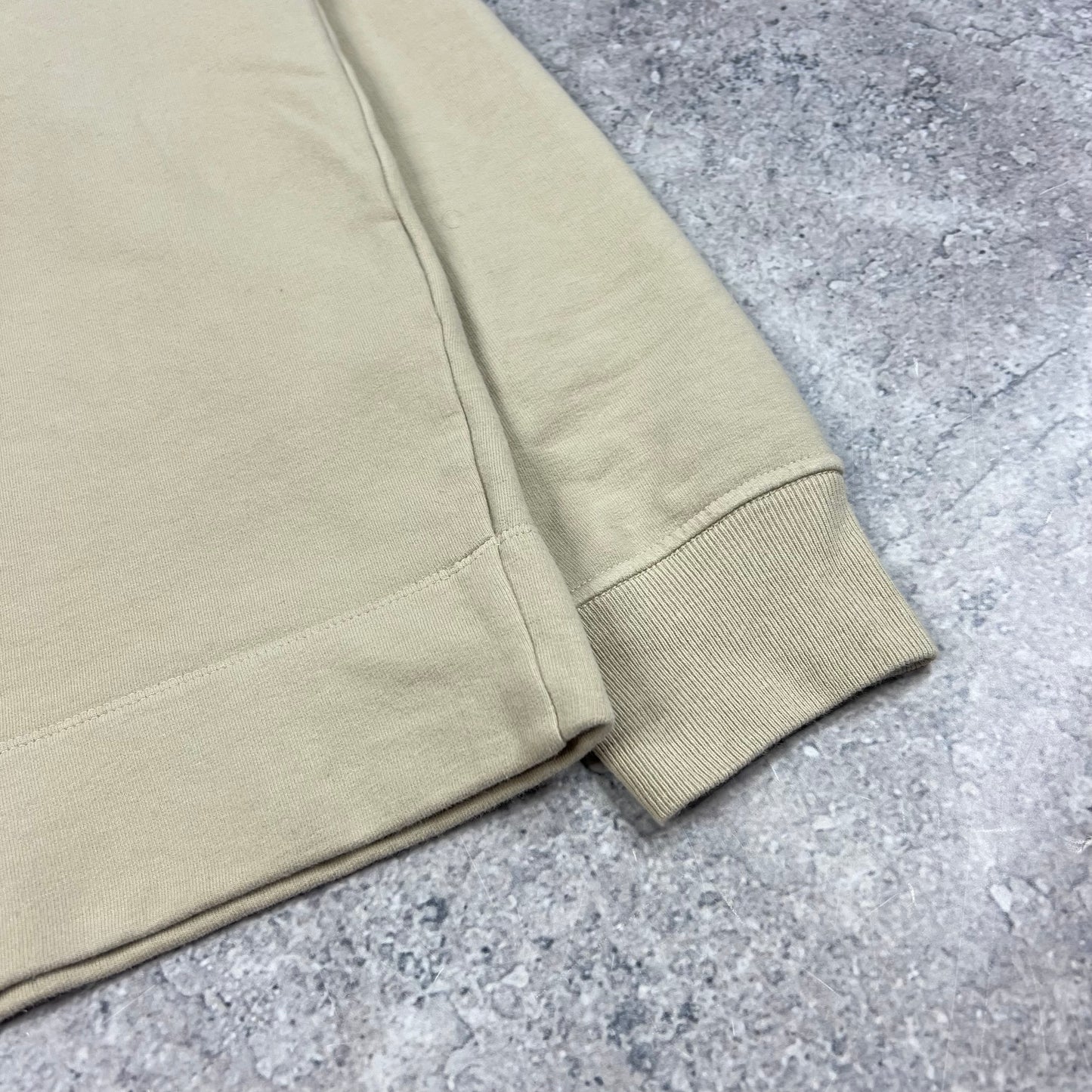 Stone Island Ghost Beige Sweatshirt Small 21.5”
