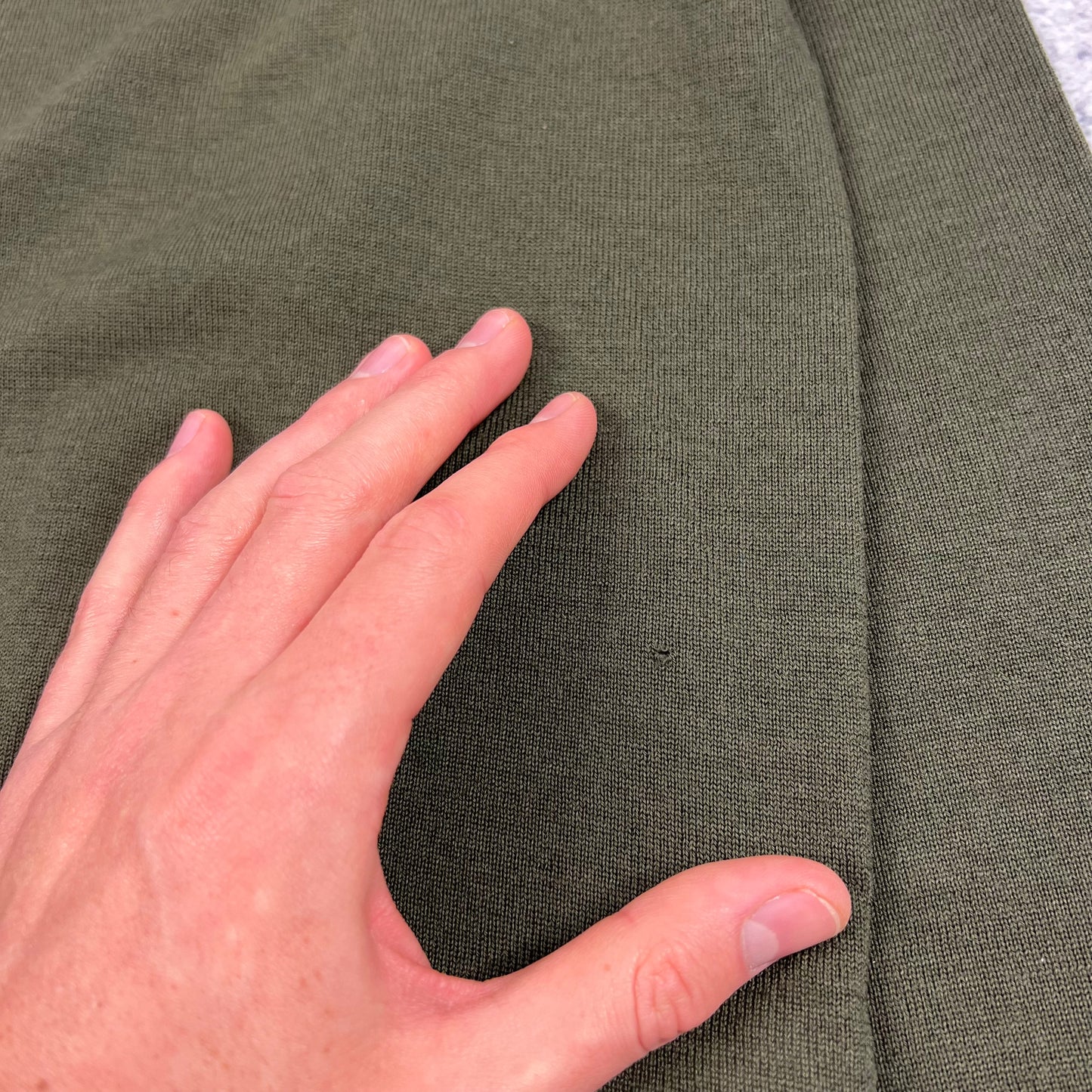 Stone Island Khaki Ghost Turtleneck Knit Jumper XL 23.5” BNWT