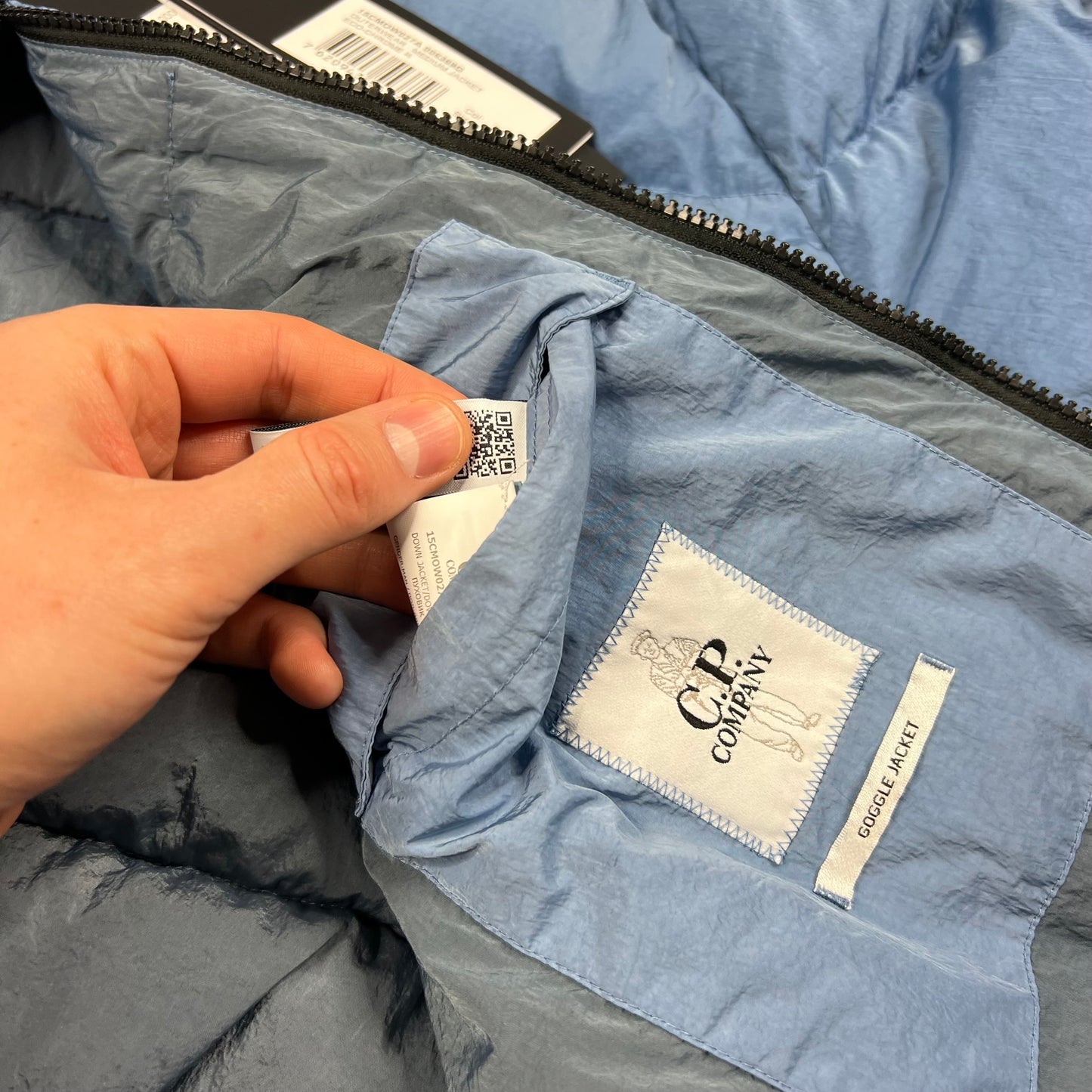 CP Company Chrome Down Goggle Jacket 54 XL/XXL 25” BNWT