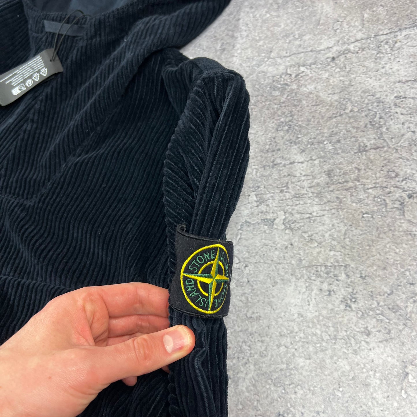Stone Island Navy Corduroy Smock XL BNWT 27”