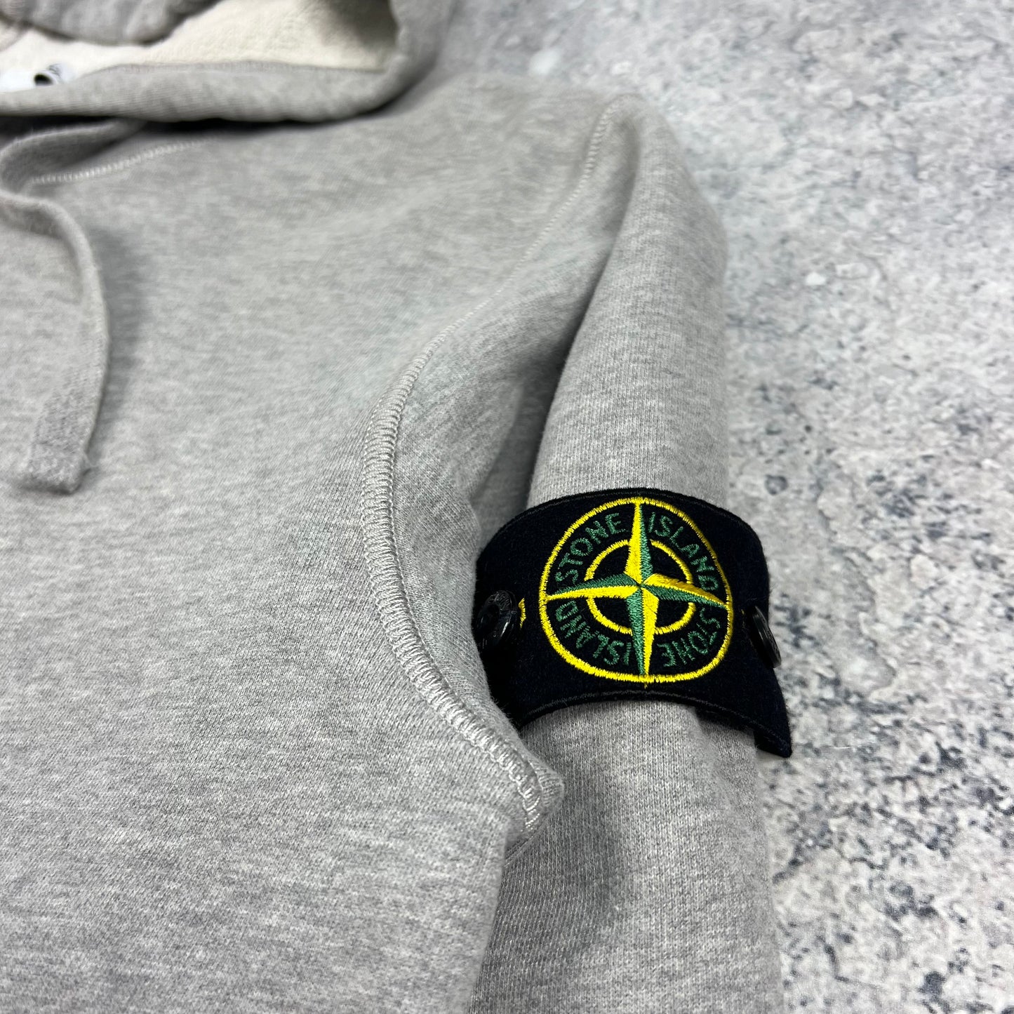 Stone Island Grey Hoodie Large 22.5”