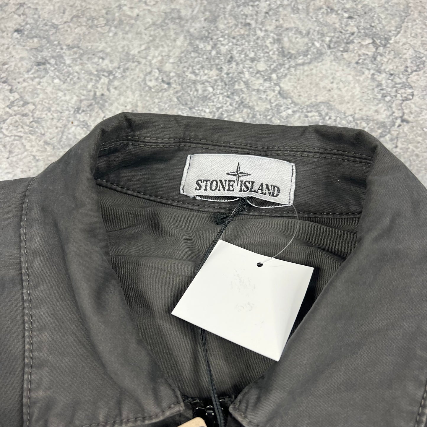 Stone Island Dark Grey Overshirt XL 23.5”