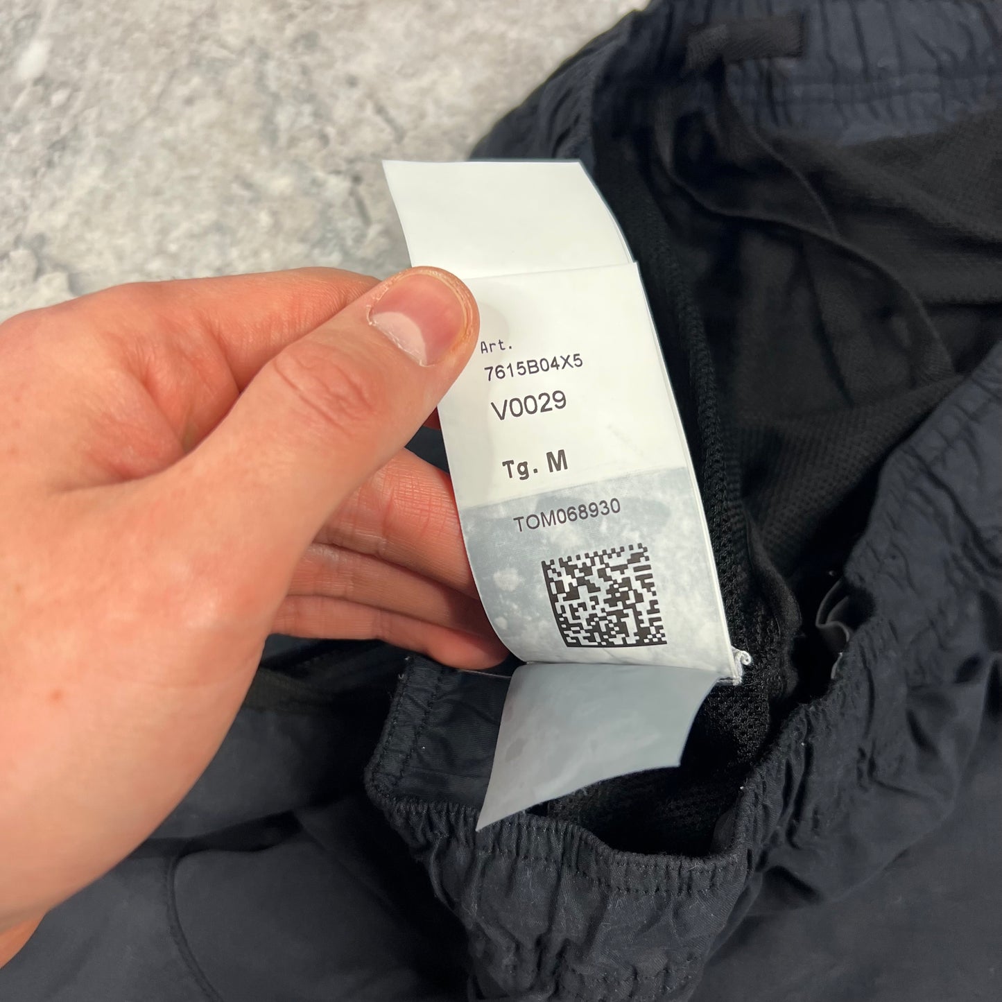 Stone Island Marina Black Swimshorts Medium 32”