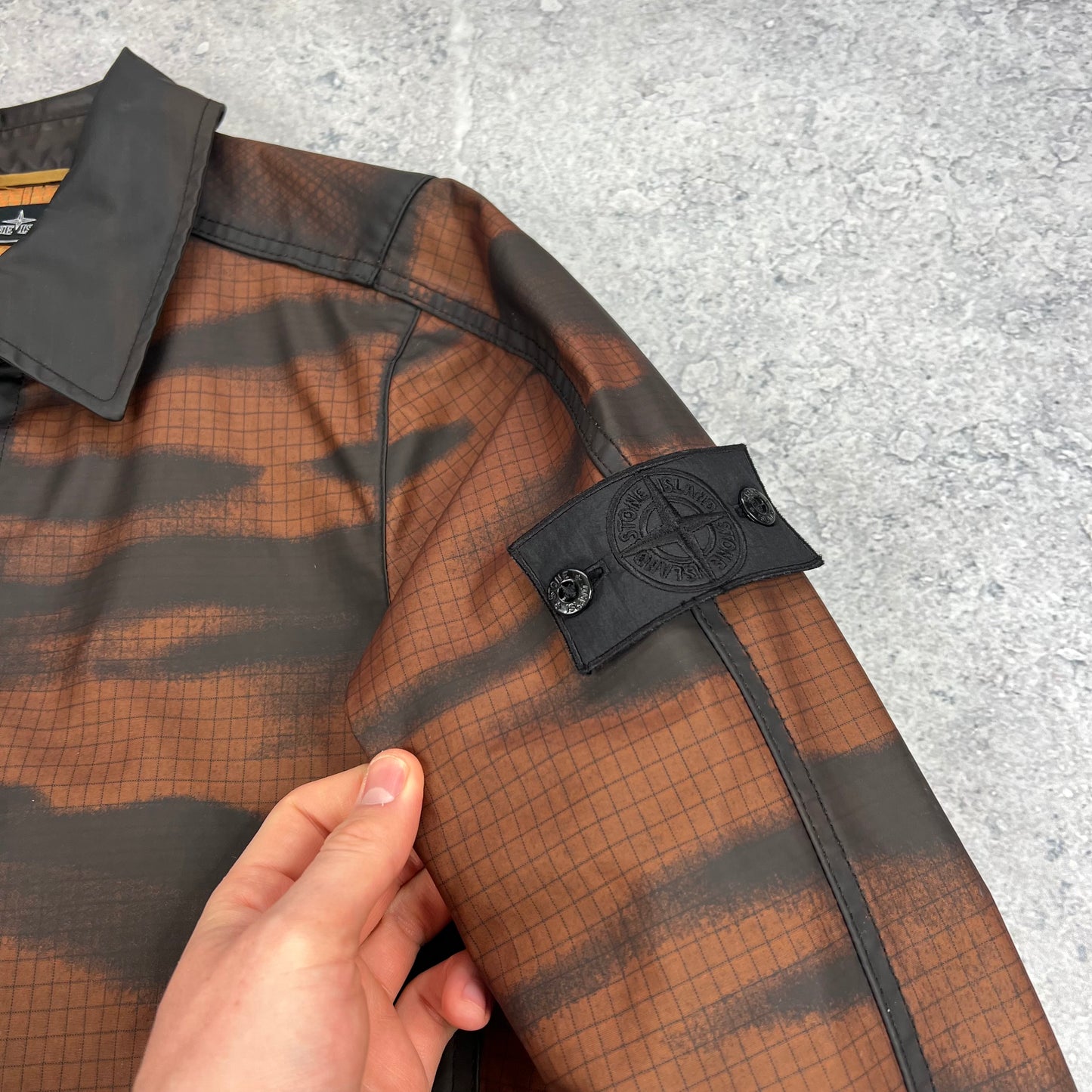 Stone Island Shadow Project DPM Grid R Inverse Jacket Small 20.5”