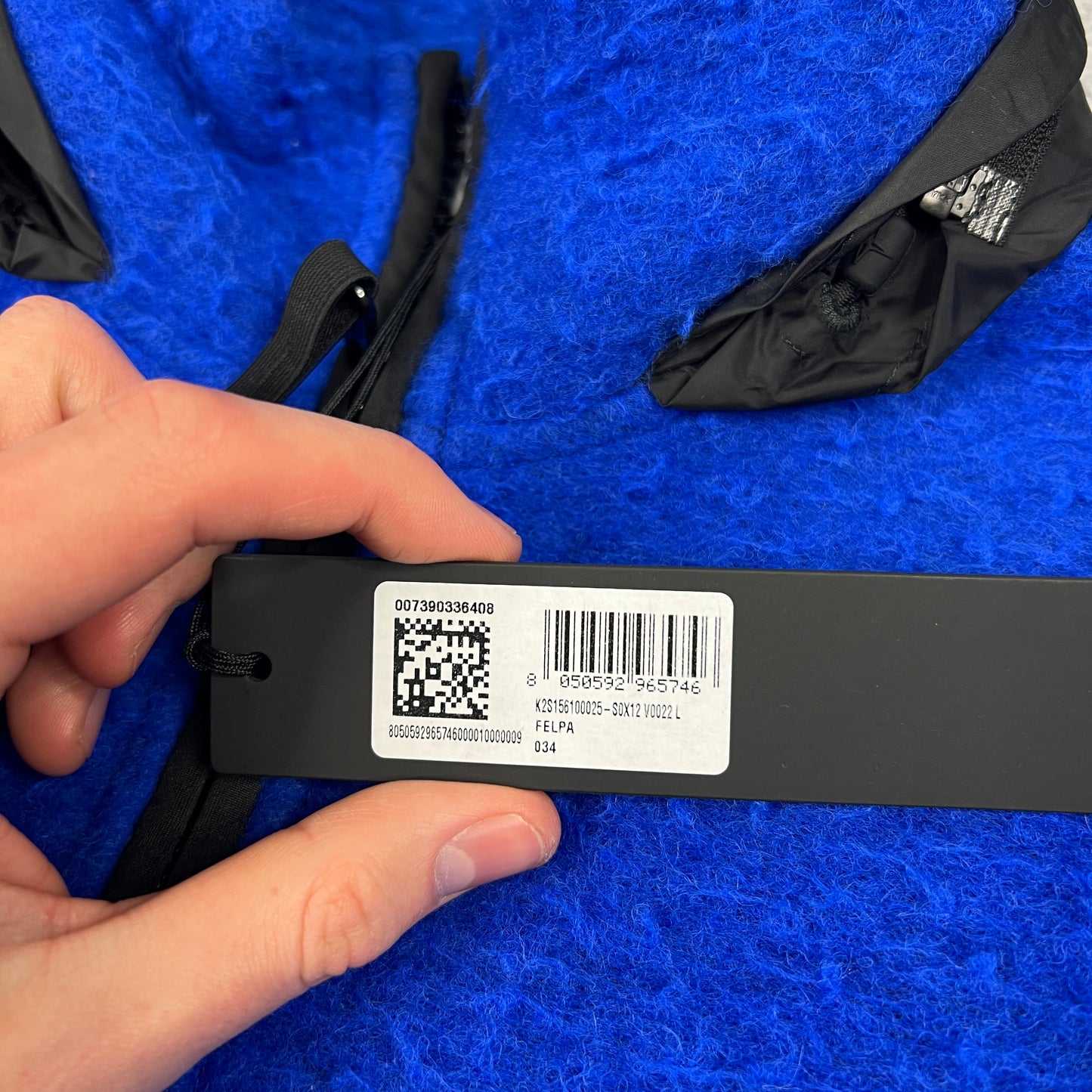 Stone Island Marina Blue Wool Pullover Large 25.25”