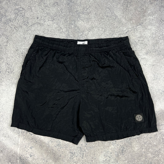 Stone Island Black Nylon Metal Swimshorts XXL W36-38