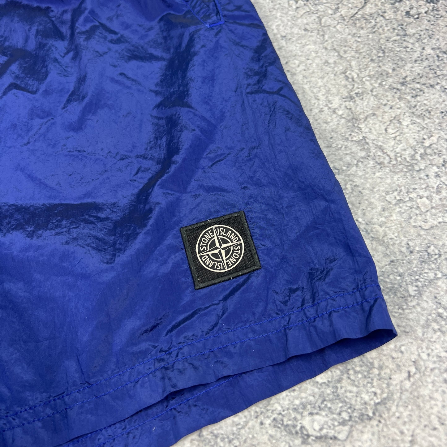 Stone Island Blue Nylon Metal Swimshorts Small 28-30”