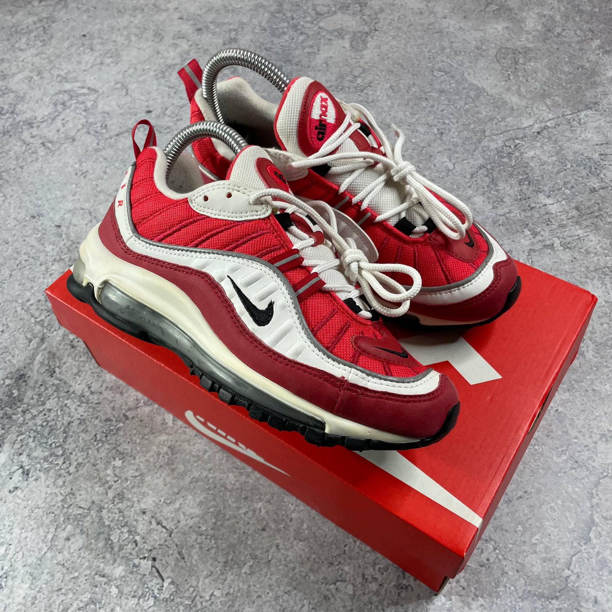 Women s Nike Air Max 98 Gym Red UK4 Wynns Wardrobe