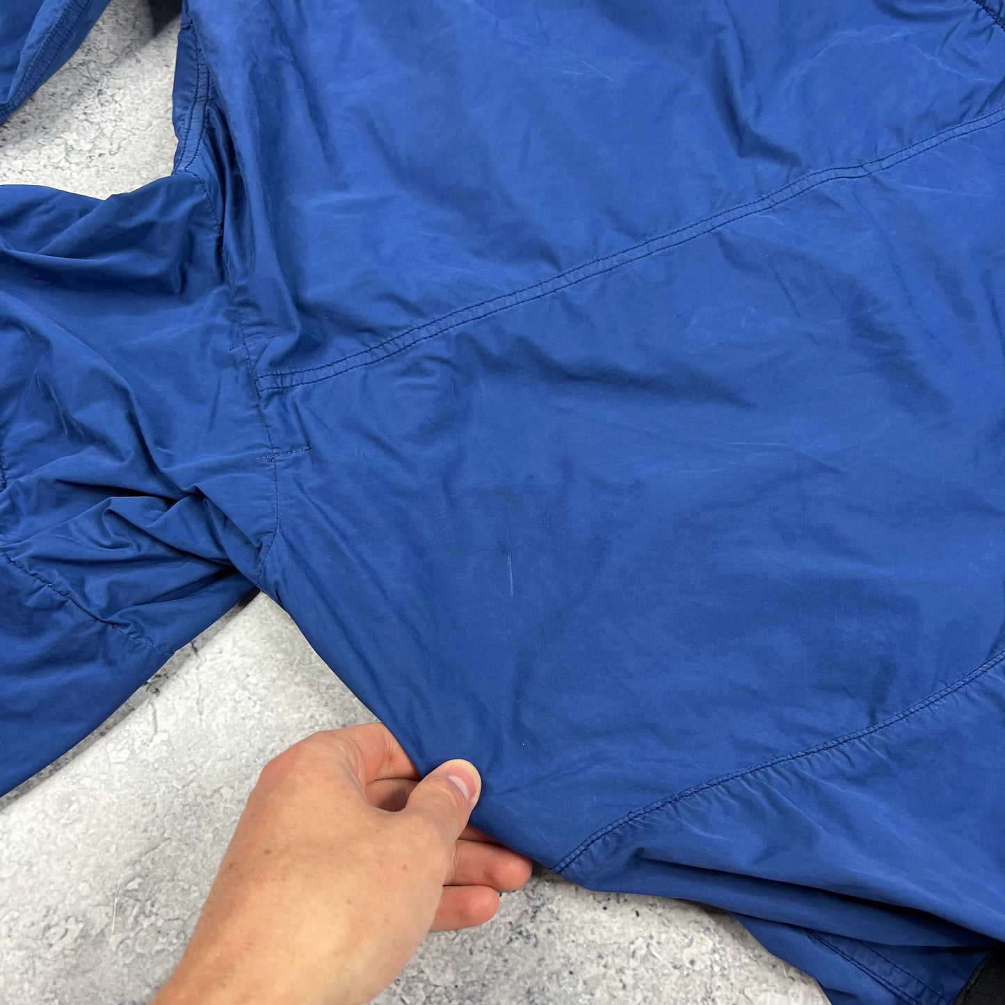 Stone Island Blue David Light TC Jacket XL 23”