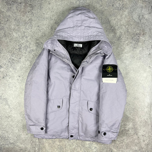 Stone Island Lilac David Down TC Jacket Large 24.5”
