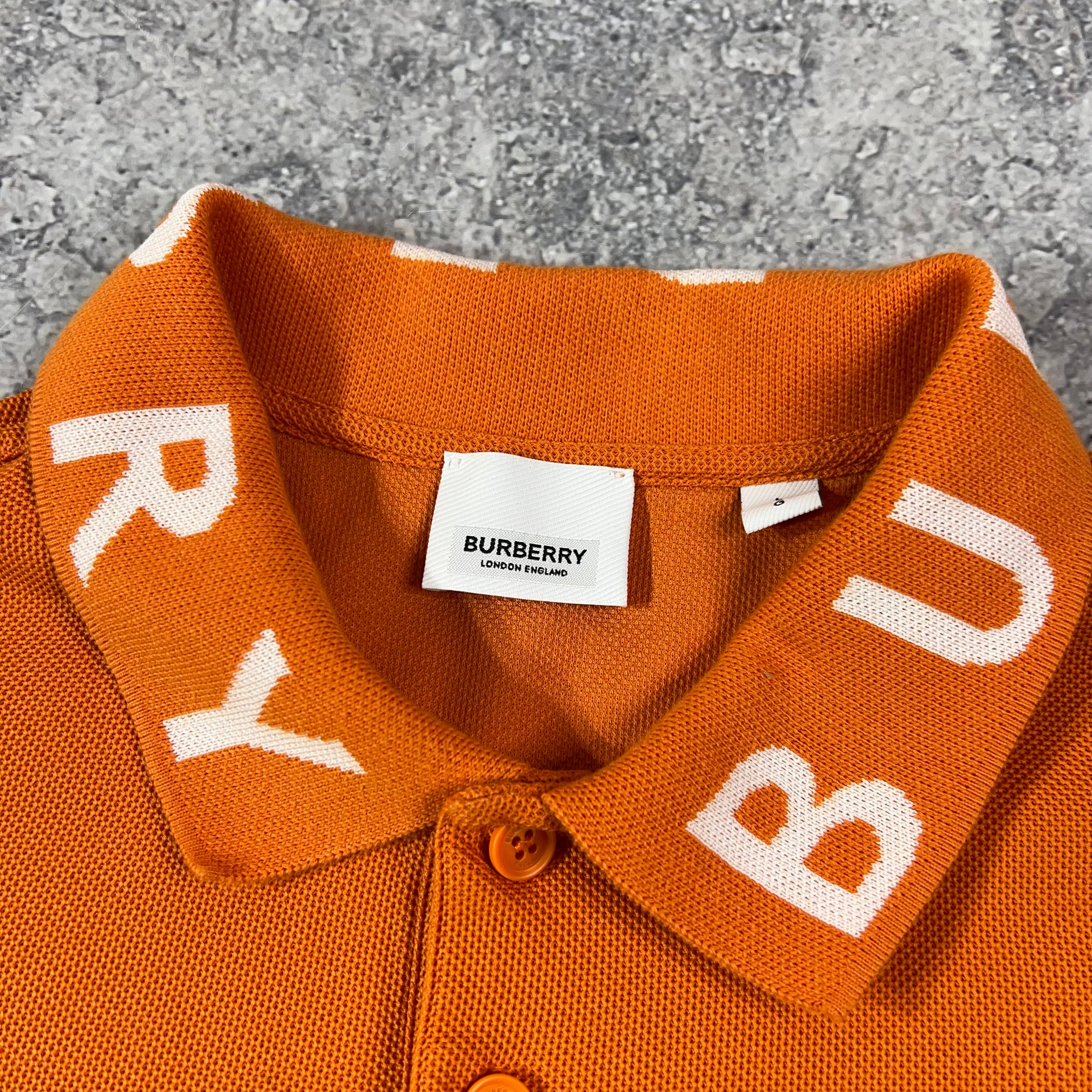 Orange burberry online