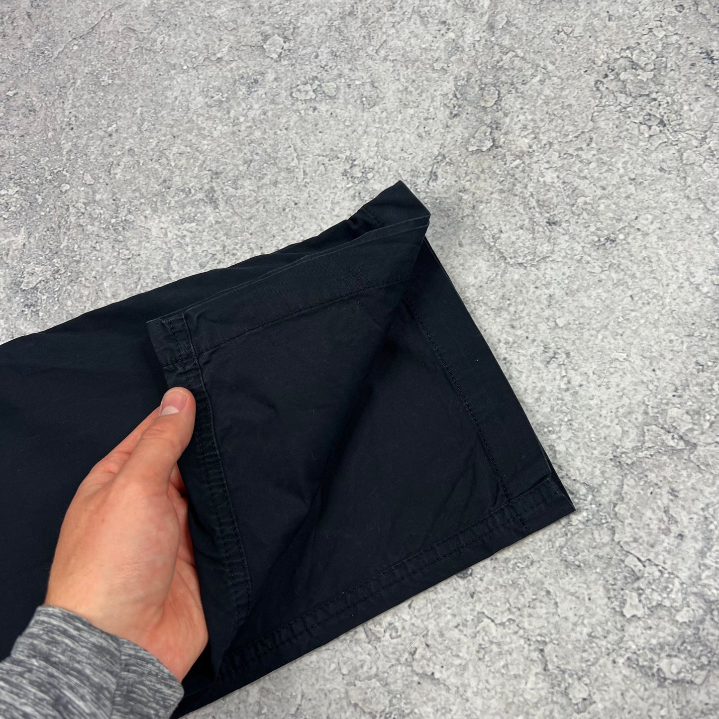 Stone Island Navy Patch Trousers 32”