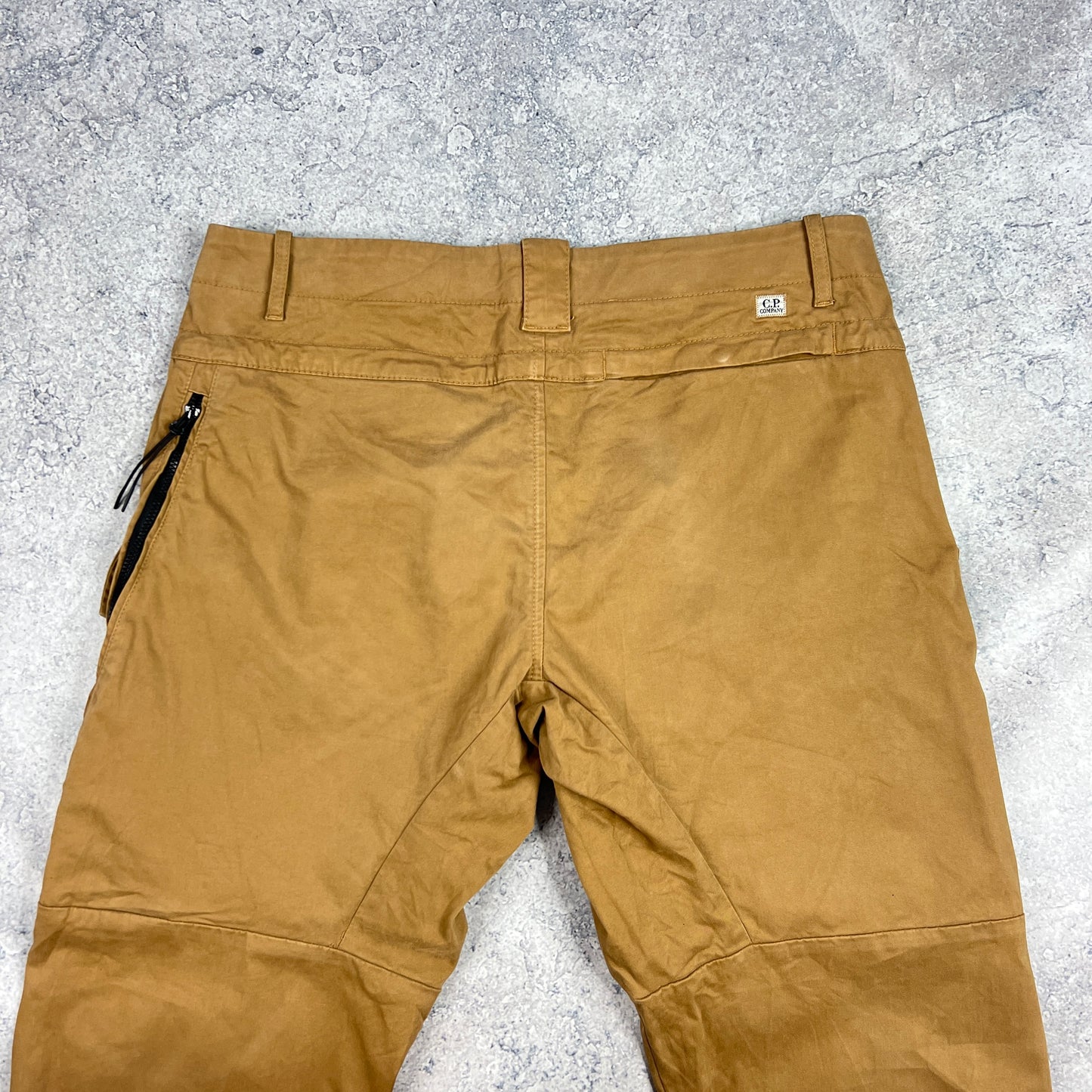 CP Company Beige Lens Cargo Trousers Size 48- W34”