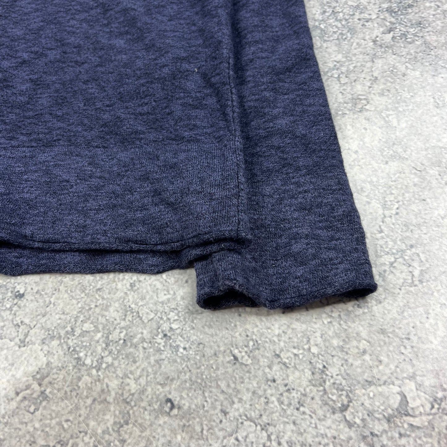 Stone Island Navy Knit Sweatshirt XL 23”