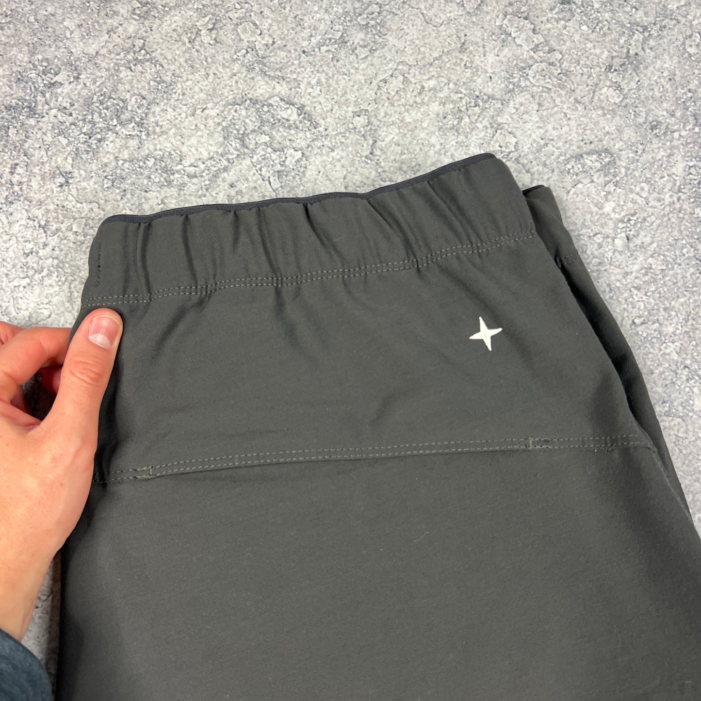 Stone Island Dark Grey Stellina Cargo Trousers W38-40”