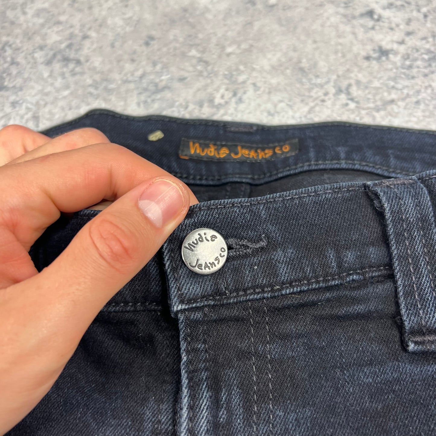 Nudie Navy Jeans W33-34”