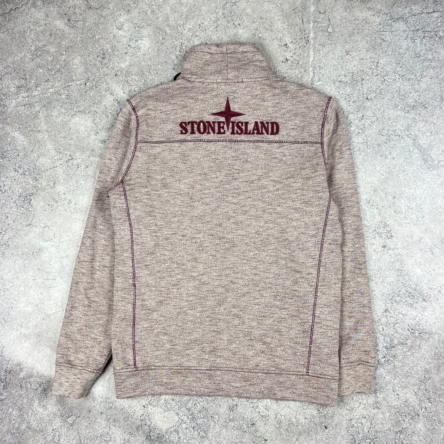 Stone Island Back Logo Smock Sweatshirt Medium 21.75”