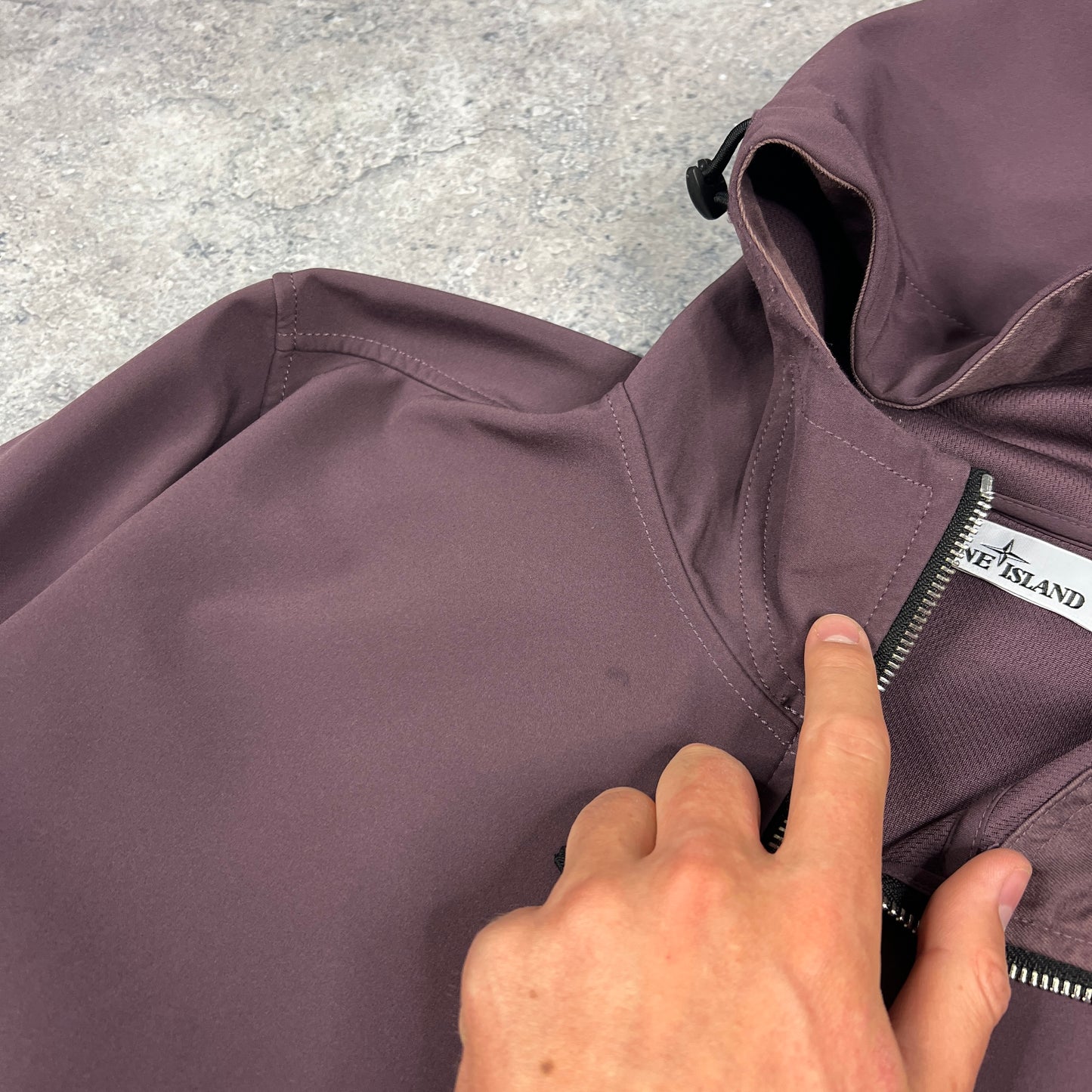 Stone Island Softshell Jacket Large 23”