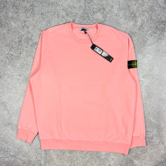 Stone Island Pink Sweatshirt 3XL 27” BNWT